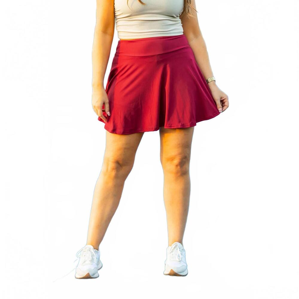 NEW JULIA ROSE raelynn skort in red